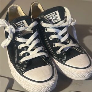 Converse Chuck Taylor Black Canvas Shoes